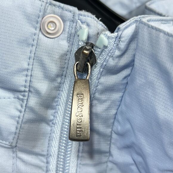 Patagonia Slate Sky Rain Jacket Women’s Small Blue Full Zip Hooded Pockets 27072 - Picture 14 of 15